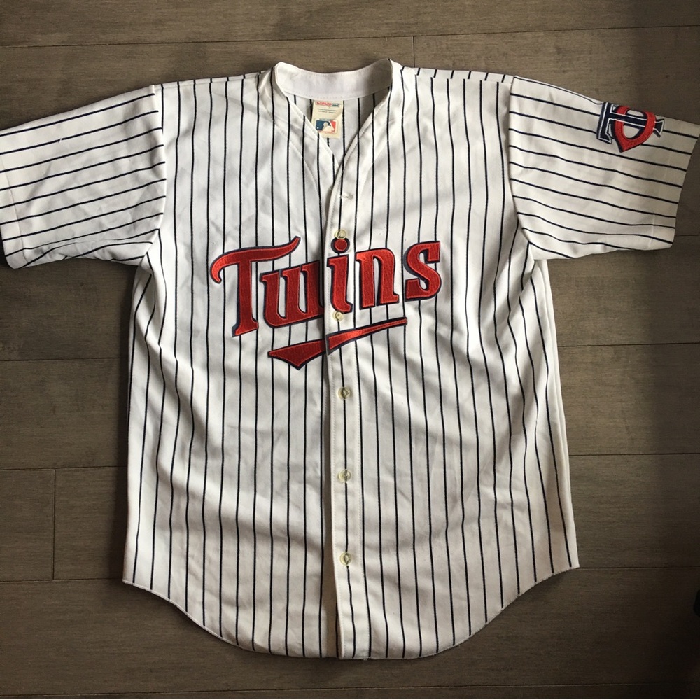 Minnesota Twins jersey vintage 1980s CCM MLB baseball jersey pinstriped stitched